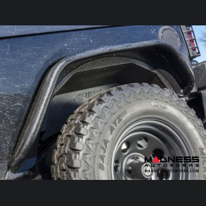 Jeep Wrangler JL Inner Fender Liners - Rear - Carbide Black Powdercoat
