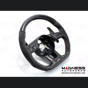 Audi RS4 Steering Wheel Paddle Shifters - Carbon Fiber 