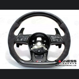 Audi RS4 Steering Wheel Trim - Carbon Fiber 