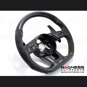 Audi RS3 Steering Wheel Trim - Carbon Fiber 