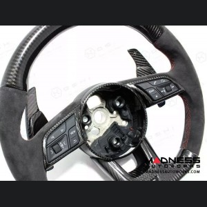 Audi RS4 Steering Wheel Trim - Carbon Fiber 