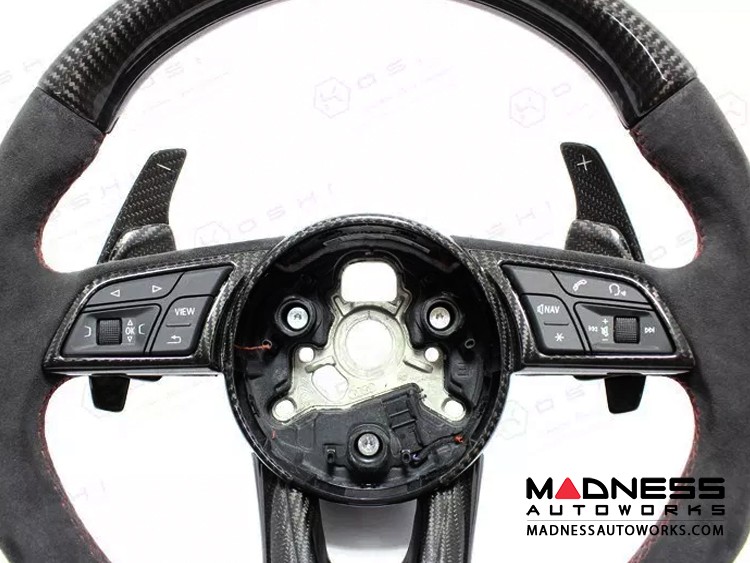 Audi RS3 Steering Wheel Trim - Carbon Fiber 