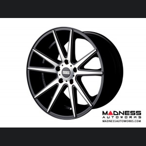 Audi A7 Custom Wheels by Fondmetal - Matte Black Machined
