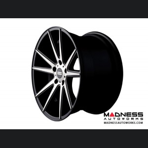 Audi A4 Custom Wheels by Fondmetal - Matte Black Machined