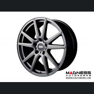 BMW 1 Series Custom Wheels by Fondmetal - Gloss Titanium Milled