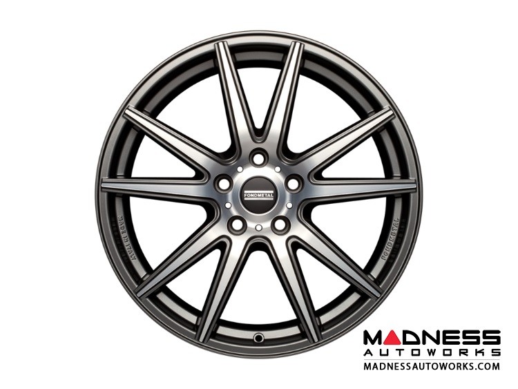 BMW 3 Series Custom Wheels by Fondmetal - Matte Titanium Machined