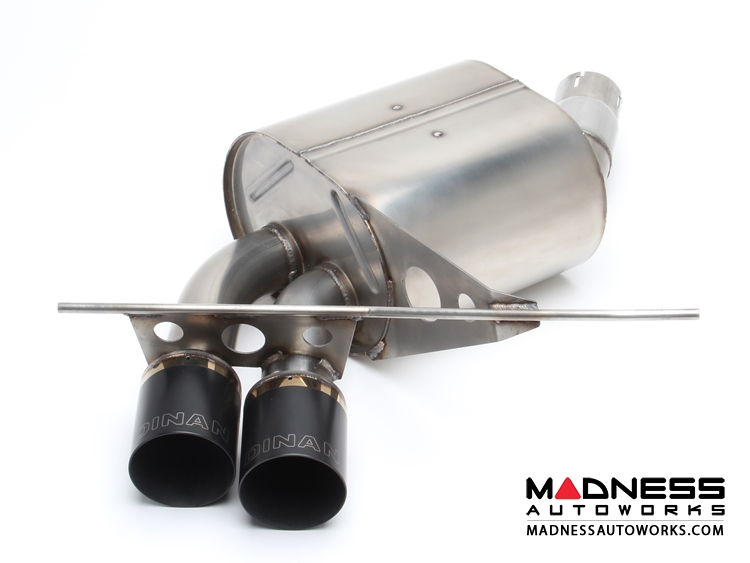 BMW 135i/ 135is E82/ E88 Performance Exhaust by Dinan Black Dual Tips