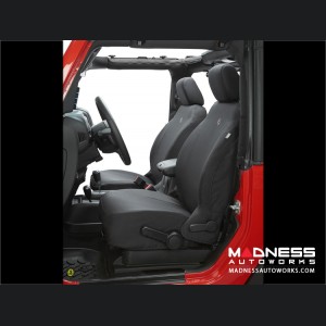 Jeep Wrangler JK Front Seat Covers by Bestop - Black Diamond (2 dr/ 4dr)