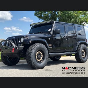 Jeep Custom Wheels (1) - Black Rhino - 18 x 9.5 - Arsenal - Sand on Black 
