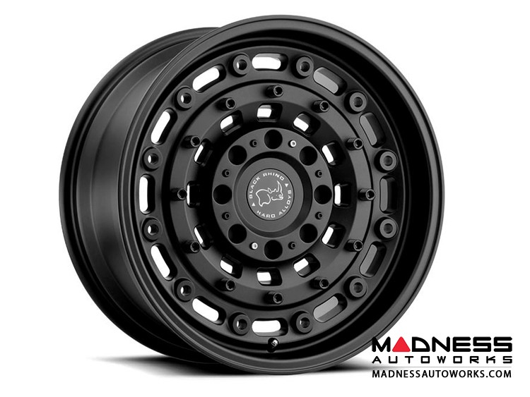Jeep Custom Wheels (1) - Black Rhino - 18 x 9.5 - Arsenal - Textured Matte Black