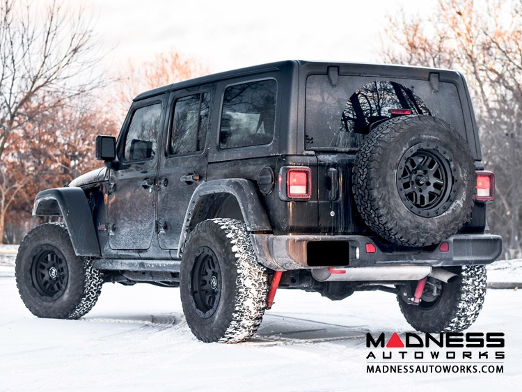 Jeep Custom Wheels (1) - Black Rhino - 18 x 9.5 - Barstow - Textured Matte Black