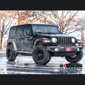 Jeep Custom Wheels (1) - Black Rhino - 17 x 9.5 - Barstow - Textured Matte Black