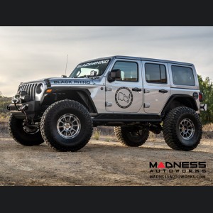 Jeep Custom Wheels (1) -  Black Rhino - 18 x 9.5 - Chase - Brushed Gunmetal Rotary Forged