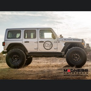 Jeep Custom Wheels (1) - Black Rhino - 20 x 9.5 - Chase - Matte Black Rotary Forged