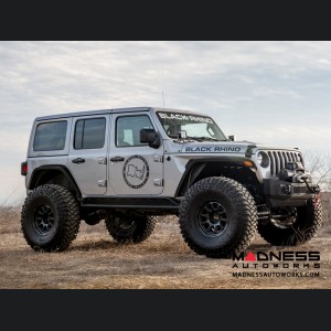 Jeep Custom Wheels (1) - Black Rhino - 17 x 9.5 - Chase - Matte Black Rotary Forged
