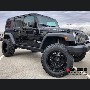 Jeep Custom Wheels (1) - Black Rhino - 18 x 9.5 - Combat - Gloss Black 