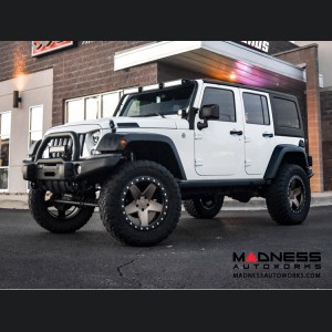 Jeep Custom Wheels (1) - Black Rhino - 17 x 9.5 - Crawler - Matte Bronze w/ Matte Black Ring
