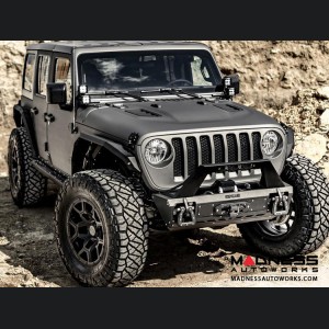 Jeep Custom Wheels (1) - Black Rhino - 20 x 9.5 - Overland - Matte Black