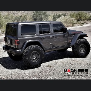 Jeep Custom Wheels (1) - Black Rhino - 18 x 9.5" - Fury - Matte Gunmetal