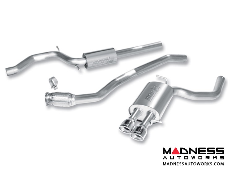 Audi A4 - Performance Exhaust by Borla - Cat-Back Exhaust - S-Type (2009-2015)
