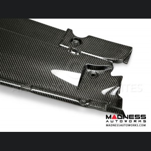 Ford Mustang Radiator Cover by Anderson Composites - Carbon Fiber 