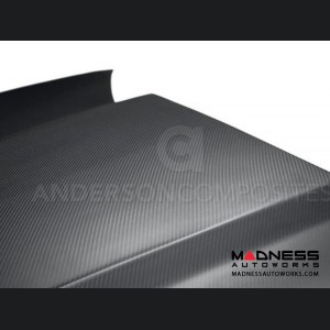 Chevrolet Corvette Carbon Fiber Hood - Stingray C7 - Anderson Composites - Dry Carbon 