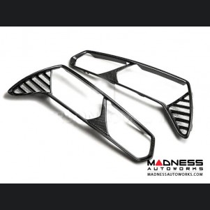 Chevrolet Corvette Carbon Fiber Tail Light Bezels - Anderson Composites - C7