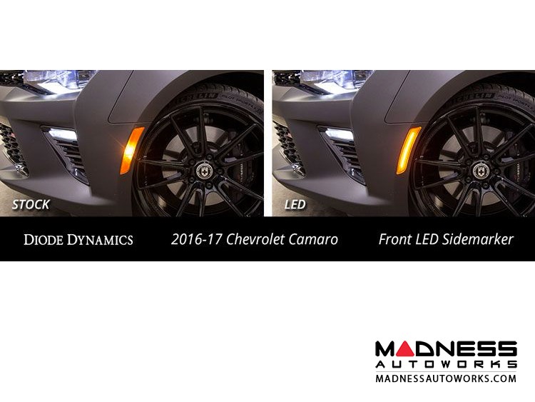 Chevrolet Camaro Side Markers - set of 2 - LED - Smoked