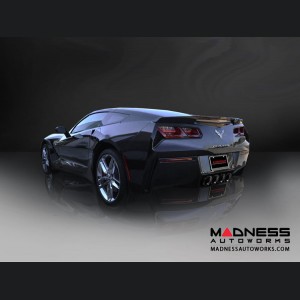 Chevrolet Corvette Exhaust System - Corsa Performance - C7 - Valve Back - 2.75" - Black Tips