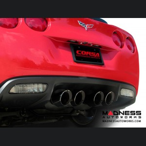 Chevrolet Corvette Exhaust System - Corsa Performance - Z06 7.0L - Axle Back
