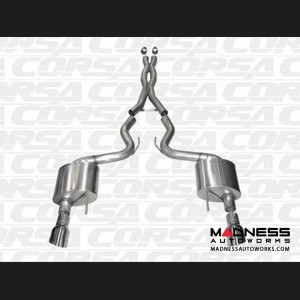Ford Mustang GT 5.0L Exhaust System by Corsa Performance - Cat Back 