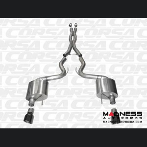 Ford Mustang GT Coupe 5.0L Exhaust System by Corsa Performance - Cat Back 