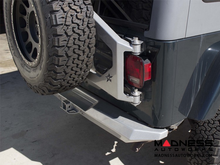 Jeep Wrangler TJ and LJ by Crawler Conceptz -  Ultra Series TJ and LJ Body Mounted Tire Carrier