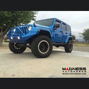 Jeep Wrangler JK by Crawler Conceptz - Ultra Series Full Width JK Front Bumper with Bar and Tabs