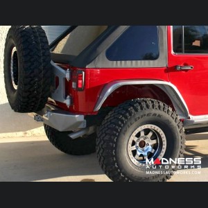 Jeep Wrangler JK by Crawler Conceptz - Ultra Series JK Rear Bumper w/ Tabs