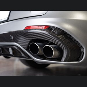 Alfa Romeo Stelvio Diffuser Frame - Carbon Fiber - Quadrifoglio Model