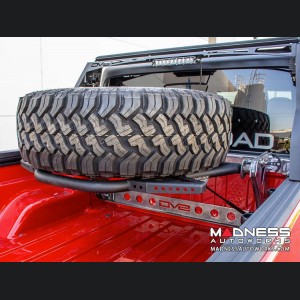 Jeep Gladiator Adjustable Tire Carrier - In-Bed by DV8