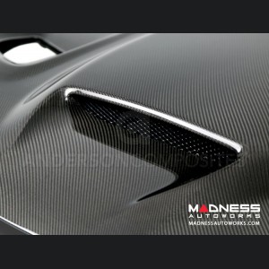 Dodge Challenger Hellcat Hood by Anderson Composites- Carbon Fiber 
