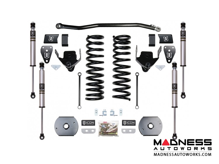 Dodge Ram 2500 4WD Suspension System - Stage 1 (Air Ride) - 4.5"