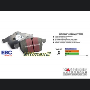 Jaguar XE Brake Pads - Rear - EBC - Ultimax2