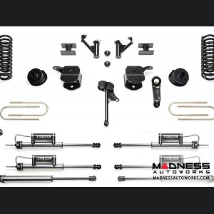 Dodge Ram 3500 5" Basic System w/ Coil Springs and Dual Dirt Logic Resi and Non Resi 2.25 Shocks by Fabtech (2013 - 2017) 4WD