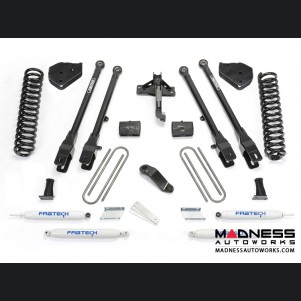 Ford F 250/ 350 6" 4 Link System w/ Performance Shocks by Fabtech (2017) 4WD