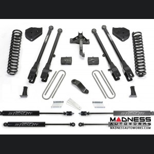 Ford F 250/ 350 6" 4 Link System w/ Stealth Shocks by Fabtech (2017) 4WD
