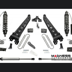 Ford F 250/ 350 6" Radius Arm System w/ Dirt Logic 2.5 Resi Front Coilovers and Rear 2.25 Shocks by Fabtech (2017) 4WD