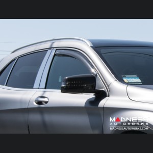 Mercedes Benz GLA Side Window Air Deflectors by Farad - (2013+)