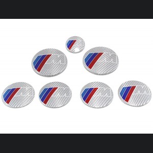 BMW M-Power Badge Cover Kit by Feroce - Alutex