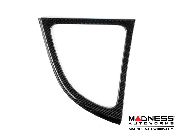 52mm Gauge Holder Pod - Centre Console For BMW 1 Series E81 E82 E87 E88 (Carbon Fibre ABS)