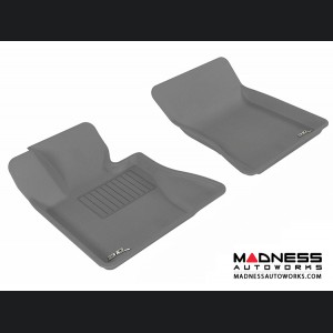 BMW X3 (E83) Floor Mats (Set of 2) - Front - Gray by 3D MAXpider