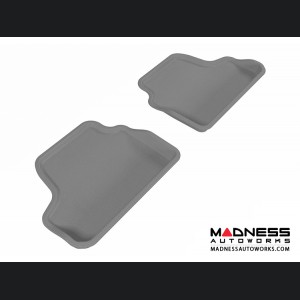 BMW 3 Series Convertible (E93) Floor Mats (Set of 2) - Rear - Gray by 3D MAXpider