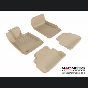 BMW 3 Series Coupe (E92) Floor Mats (Set of 4) - Tan by 3D MAXpider